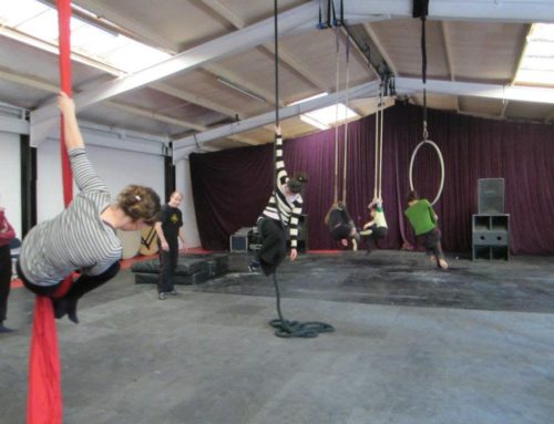 Aerial acrobatics – Bristol – March 2012